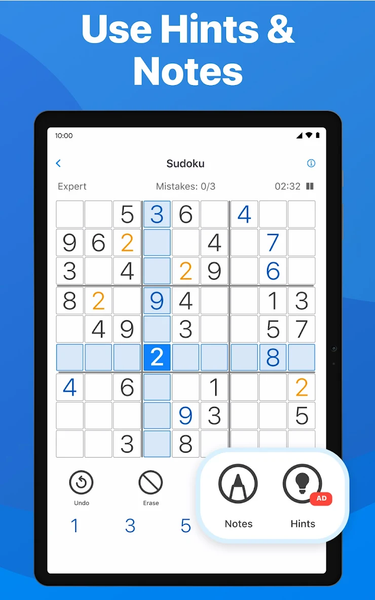 Sudoku - classic number game - عکس بازی موبایلی اندروید
