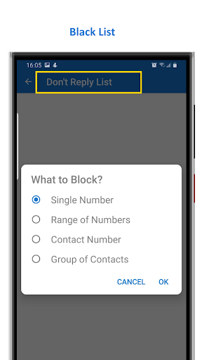 SMS Auto Reply /Autoresponder - Image screenshot of android app