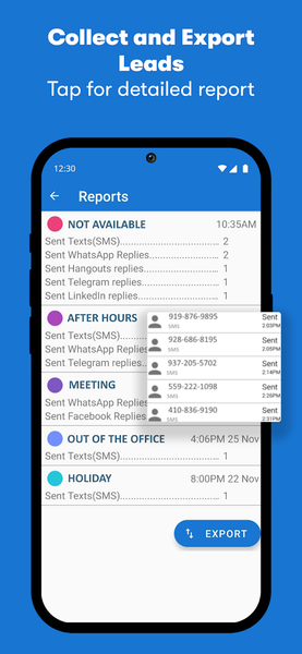 SMS Auto Reply - Autoresponder - Image screenshot of android app