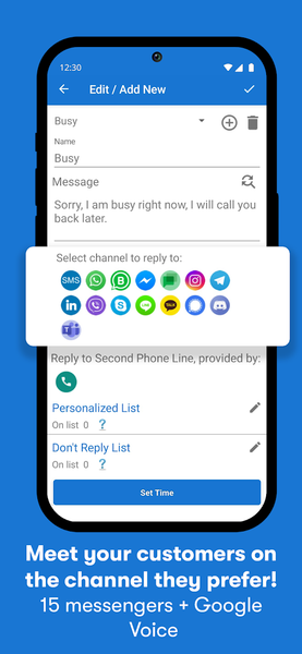 SMS Auto Reply - Autoresponder - Image screenshot of android app