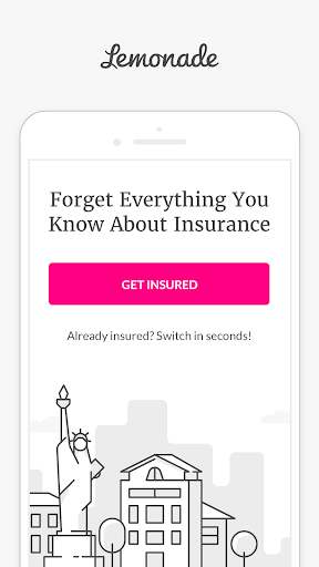 Lemonade Insurance - Image screenshot of android app