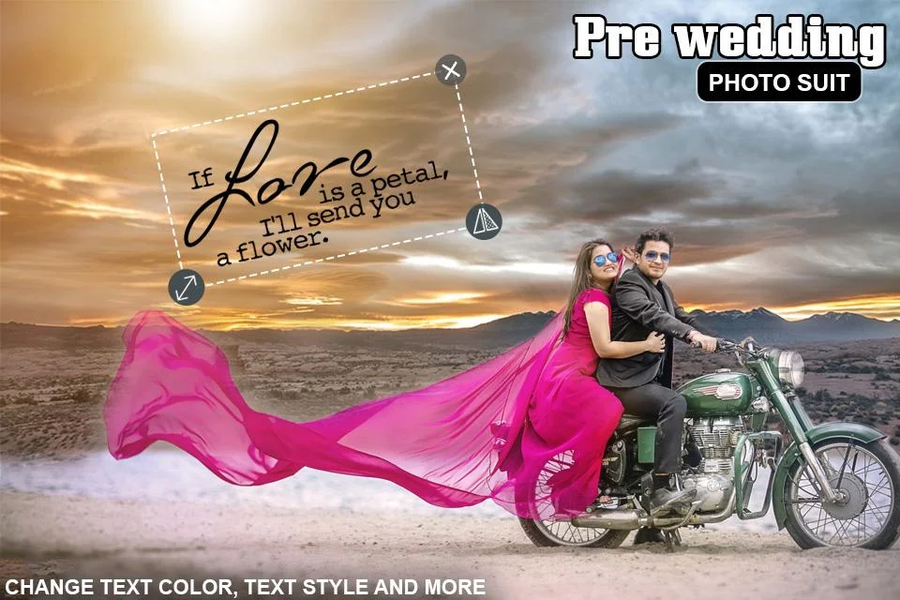 PreWedding Photo Suit Editor - Image screenshot of android app