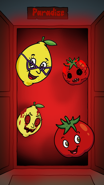 Scary Fruit - Lemon and Tomato - عکس بازی موبایلی اندروید