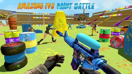Paintball Shooting Battle Aren - Image screenshot of android app