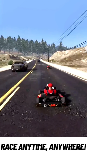 Kart Rushing - Gameplay image of android game