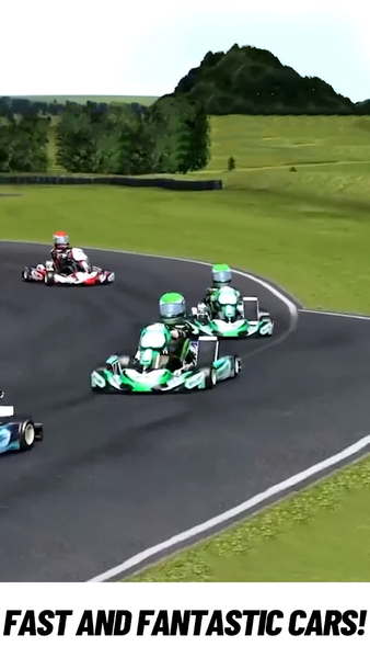 Kart Rushing - Gameplay image of android game