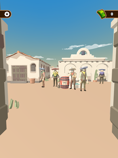 Western Cowboy: Shooting Game - Gameplay image of android game