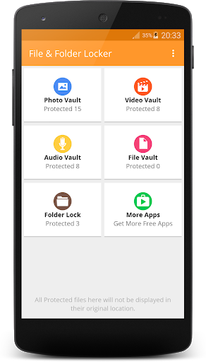 Folder & File Locker - Image screenshot of android app