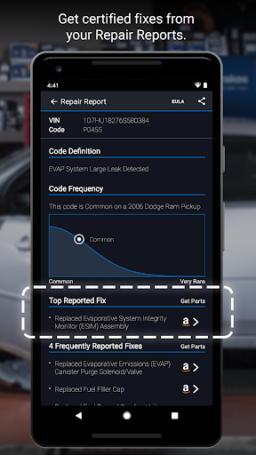BlueDriver OBD۲ Scan Tool - عکس برنامه موبایلی اندروید