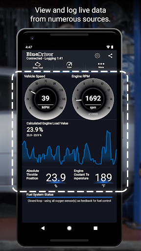 BlueDriver OBD۲ Scan Tool - عکس برنامه موبایلی اندروید