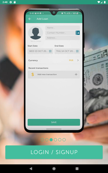 Loan Manager - Image screenshot of android app
