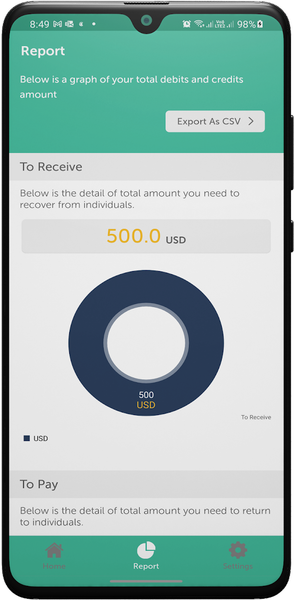 Loan Manager - Image screenshot of android app