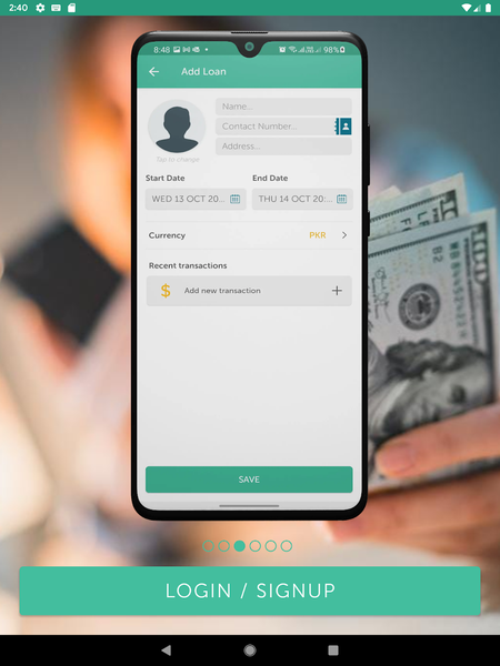 Loan Manager - Image screenshot of android app