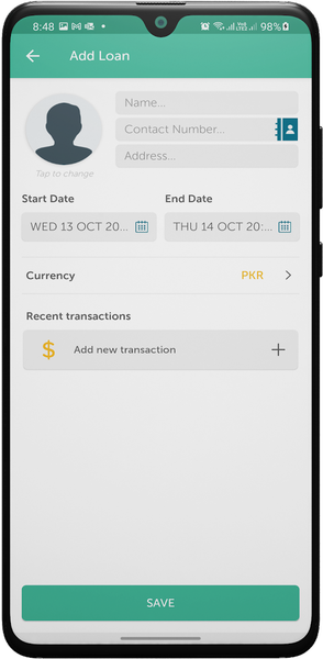 Loan Manager - Image screenshot of android app