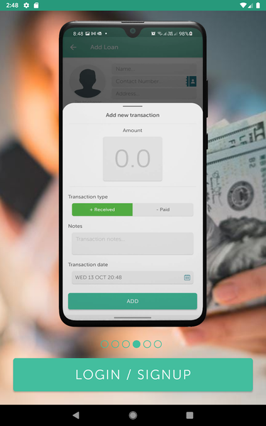 Loan Manager - Image screenshot of android app