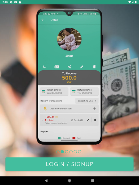 Loan Manager - Image screenshot of android app