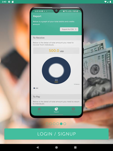 Loan Manager - Image screenshot of android app