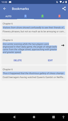 Evie - The eVoice book reader - عکس برنامه موبایلی اندروید