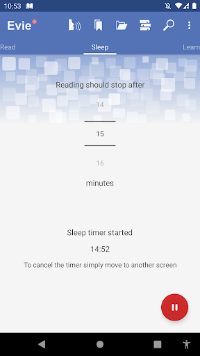 Evie - The eVoice book reader - عکس برنامه موبایلی اندروید