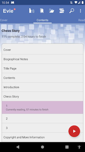Evie - The eVoice book reader - عکس برنامه موبایلی اندروید