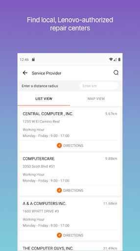 Lenovo - Image screenshot of android app