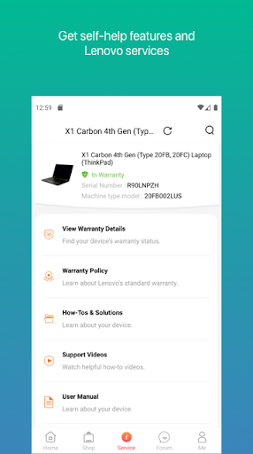 Lenovo - Image screenshot of android app