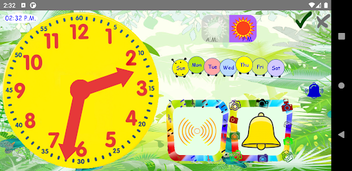 Kids Alarm Clock - عکس برنامه موبایلی اندروید