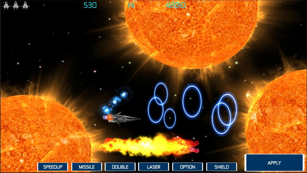 Cosmic Fighter - Gameplay image of android game