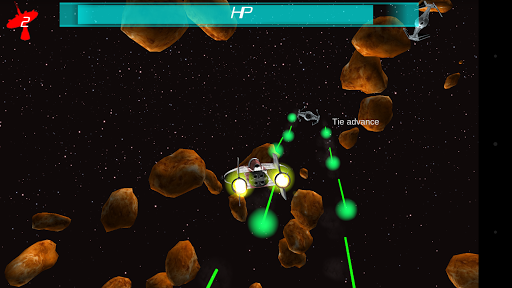 X-Wing Flight - Gameplay image of android game