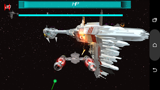 X-Wing Flight - Gameplay image of android game