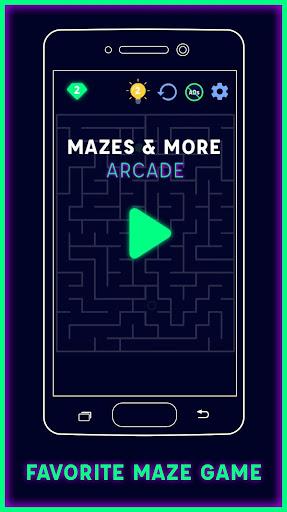 Mazes & More: Arcade - Gameplay image of android game