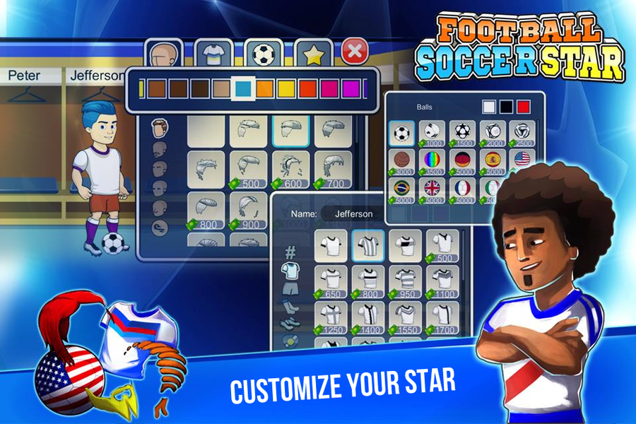 Football Soccer Star! - Gameplay image of android game