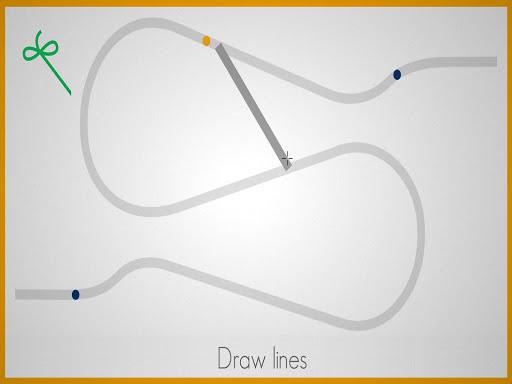 Lines - Physics Drawing Puzzle - عکس بازی موبایلی اندروید