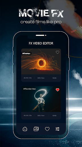 FX Video Maker, Video Editor - عکس برنامه موبایلی اندروید