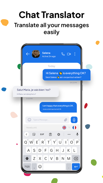 Leo Chat & Keyboard Translator - Image screenshot of android app