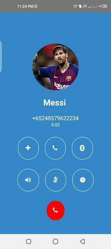 Messi Fake Call & Video - عکس برنامه موبایلی اندروید