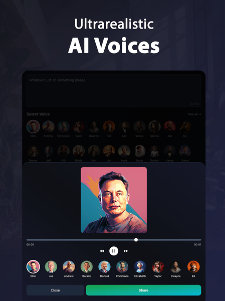 AI Voices: Voice Changer - Image screenshot of android app