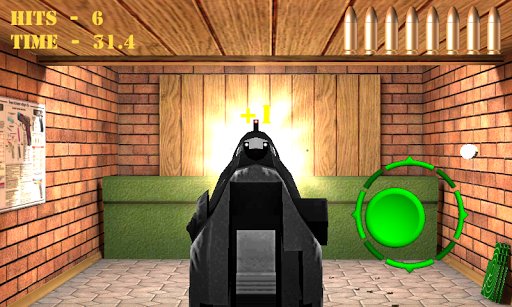 Pistol shooting. Desert Eagle - Gameplay image of android game