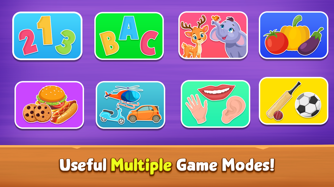 Kids Matching Game: Learn Game - عکس بازی موبایلی اندروید