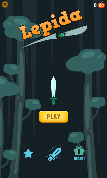 Lepida: Ultimate Knife Hit Gam - Gameplay image of android game