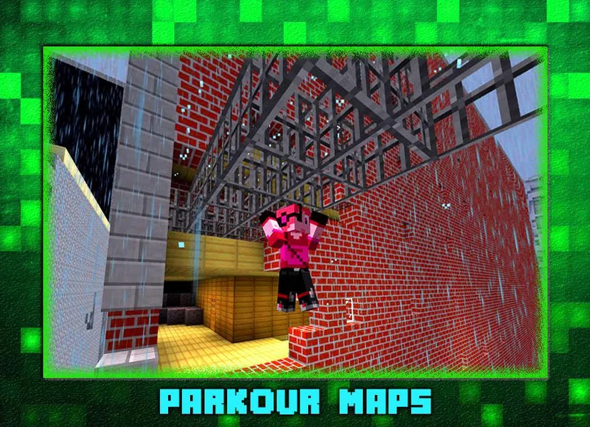 Mods with Parkour Maps - Image screenshot of android app