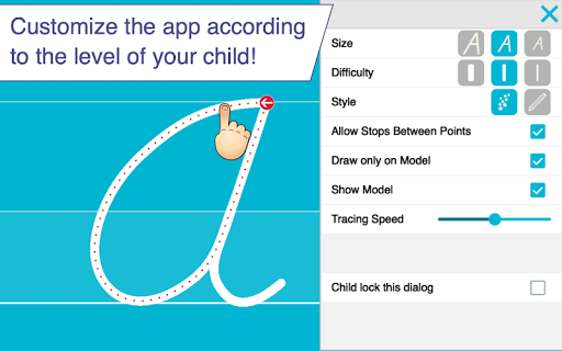 Cursive Letters Writing Wizard - عکس برنامه موبایلی اندروید