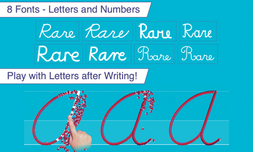 Cursive Letters Writing Wizard - عکس برنامه موبایلی اندروید