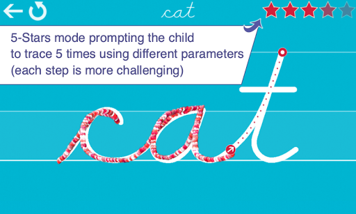 Cursive Letters Writing Wizard - عکس برنامه موبایلی اندروید