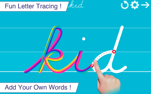 Cursive Letters Writing Wizard - عکس برنامه موبایلی اندروید