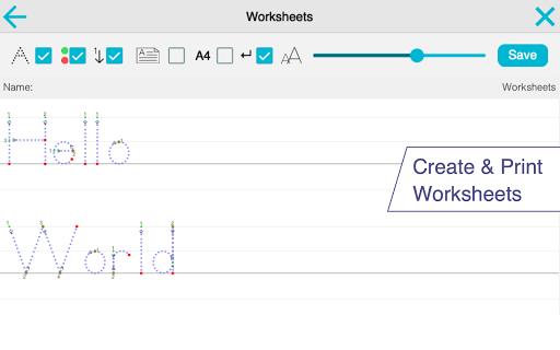 Writing Wizard - Learn Letters - عکس برنامه موبایلی اندروید