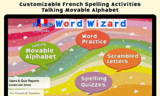 French Words - Learn spelling - عکس برنامه موبایلی اندروید