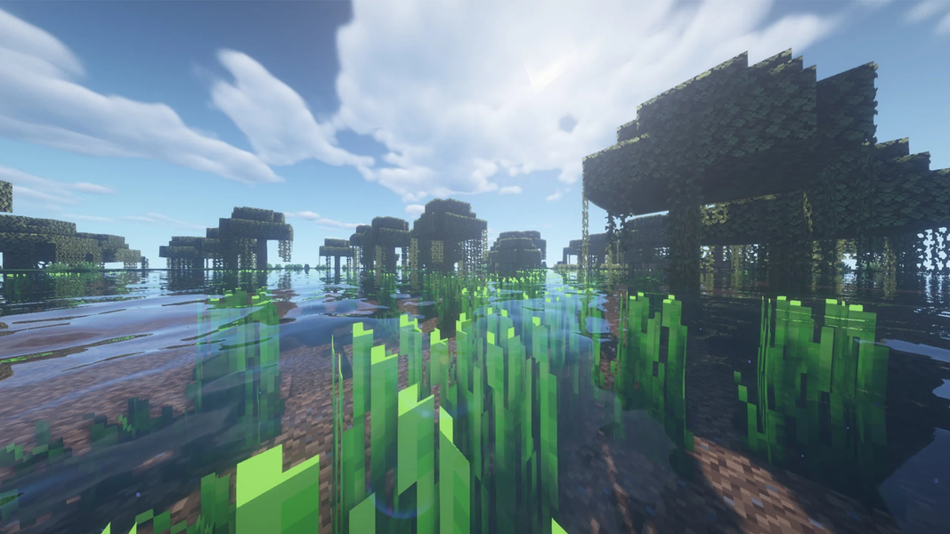 Vanilla Shaders Minecraft - Image screenshot of android app