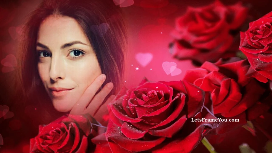 Lets Frame You - Romantic Love - Image screenshot of android app