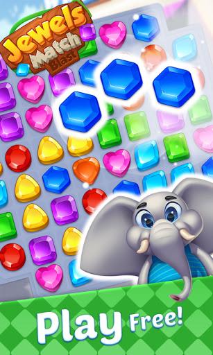 Jewels Match Blast - Match ۳ - عکس بازی موبایلی اندروید
